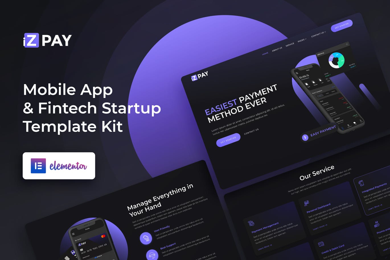 Izpay Mobile App Fintech Startup