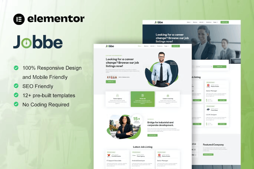 Jobbe Job Listing Recruitment Agency