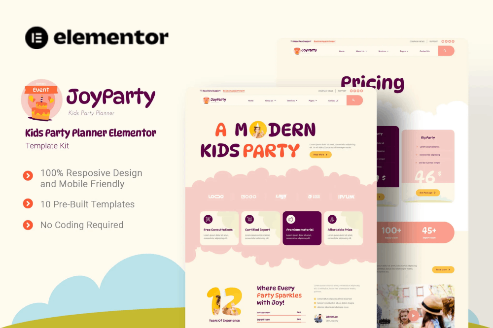 Joyparty Kids Party Planner