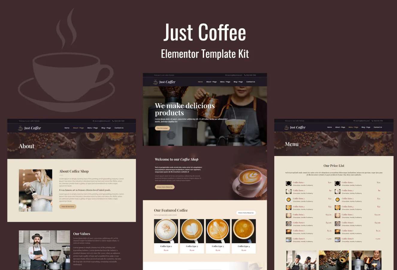 Justcoffee Cafe And Coffee