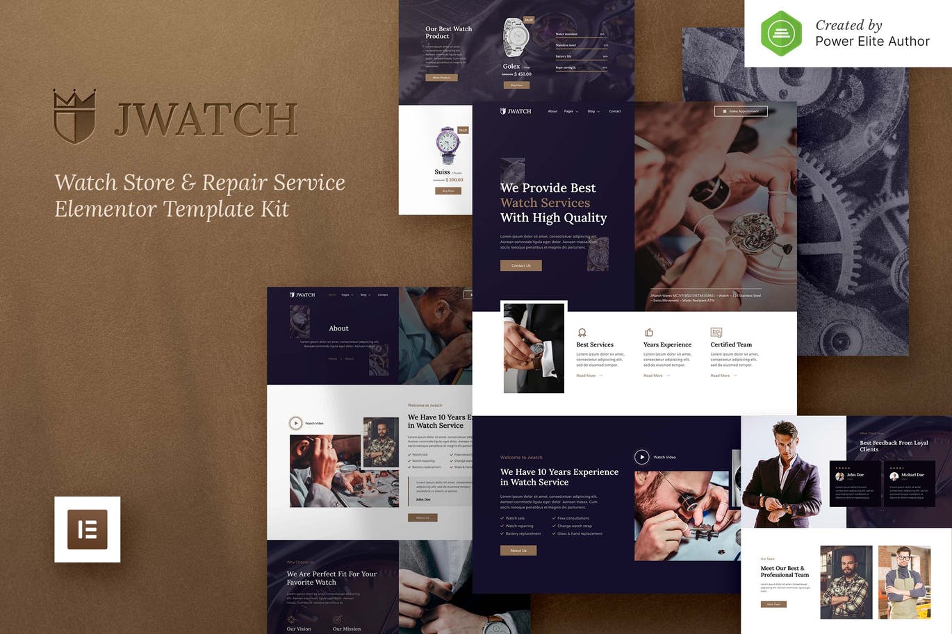Jwatch Watch Store Repair Service