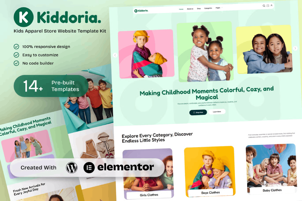 Kiddoria Kids Apparel Store