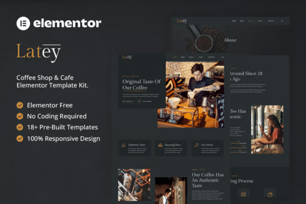 Latey Coffee Shop Cafe