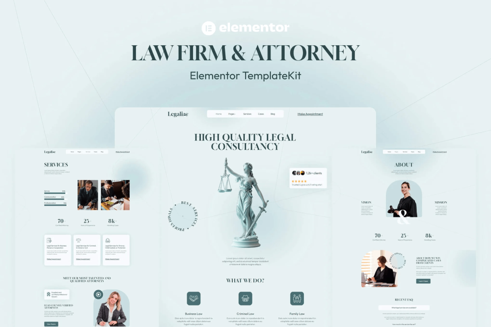 Legalize Law Firm Attorney
