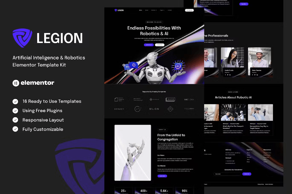 Legion Artificial Intelligence Robotics