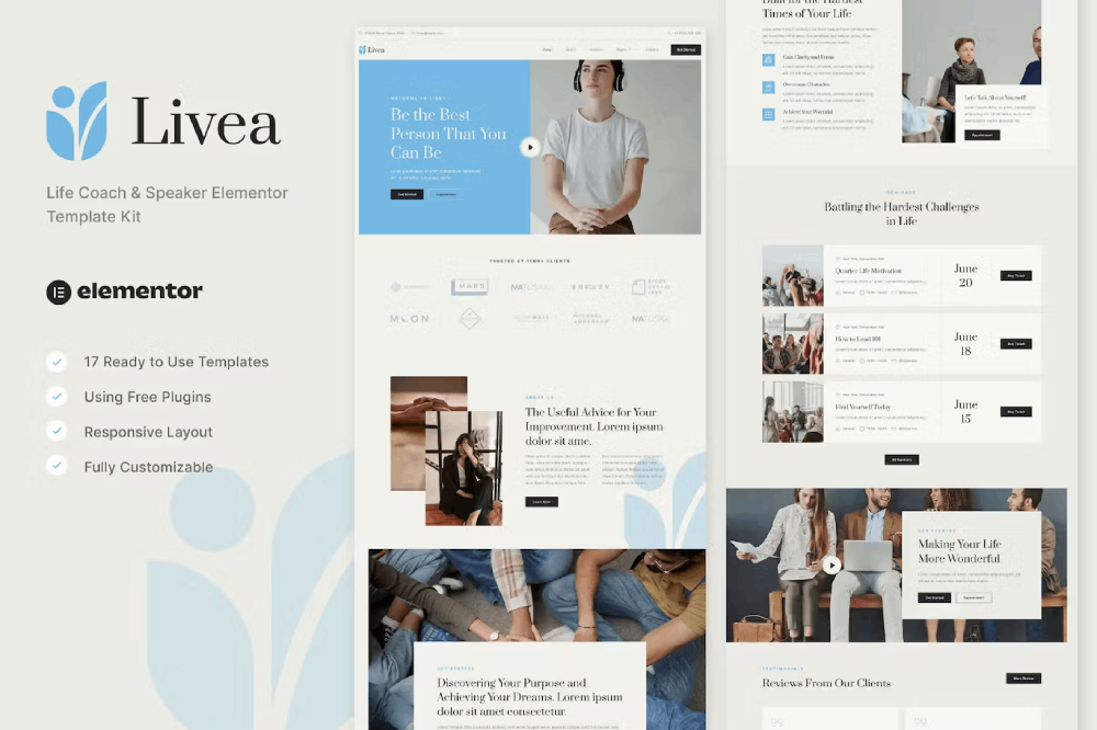 Livea Life Coach Speaker