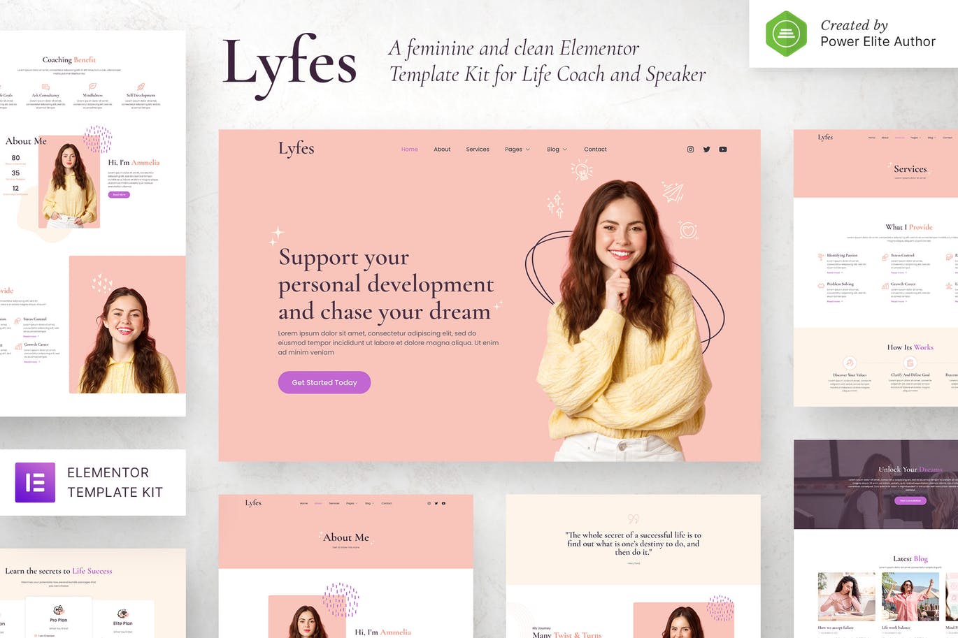 Lyfes Feminine Life Coach Speaker