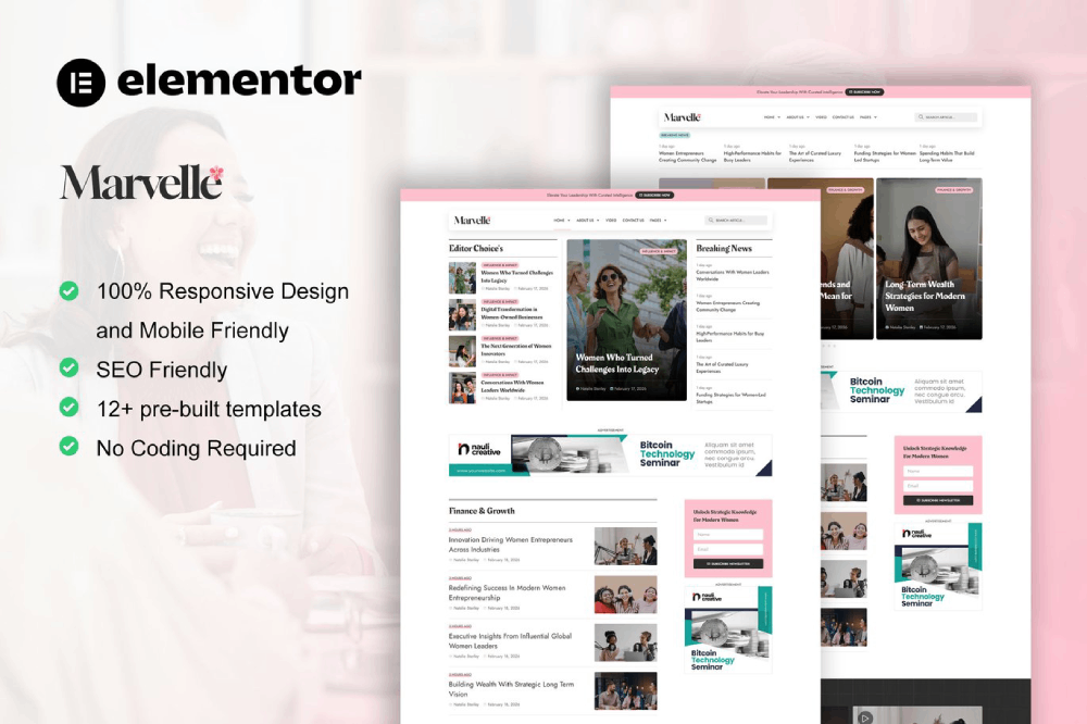 Marvelle Modern Feminine Blog Magazine