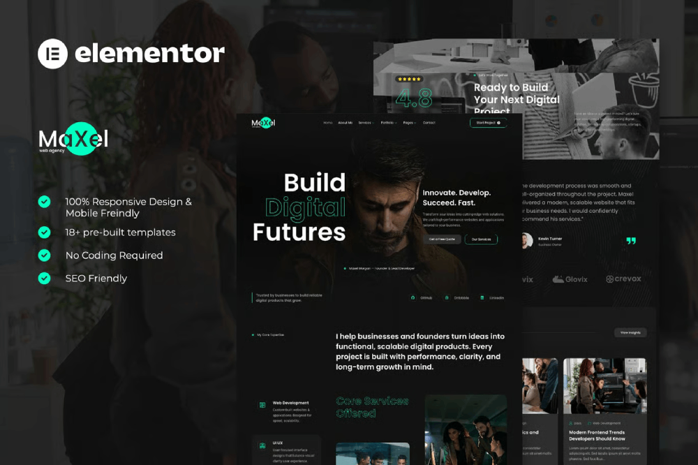 Maxel Web Development Portfolio