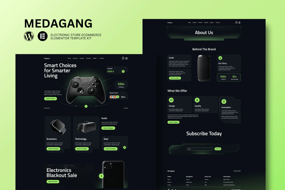 Medagang E Commerce Electronics Store