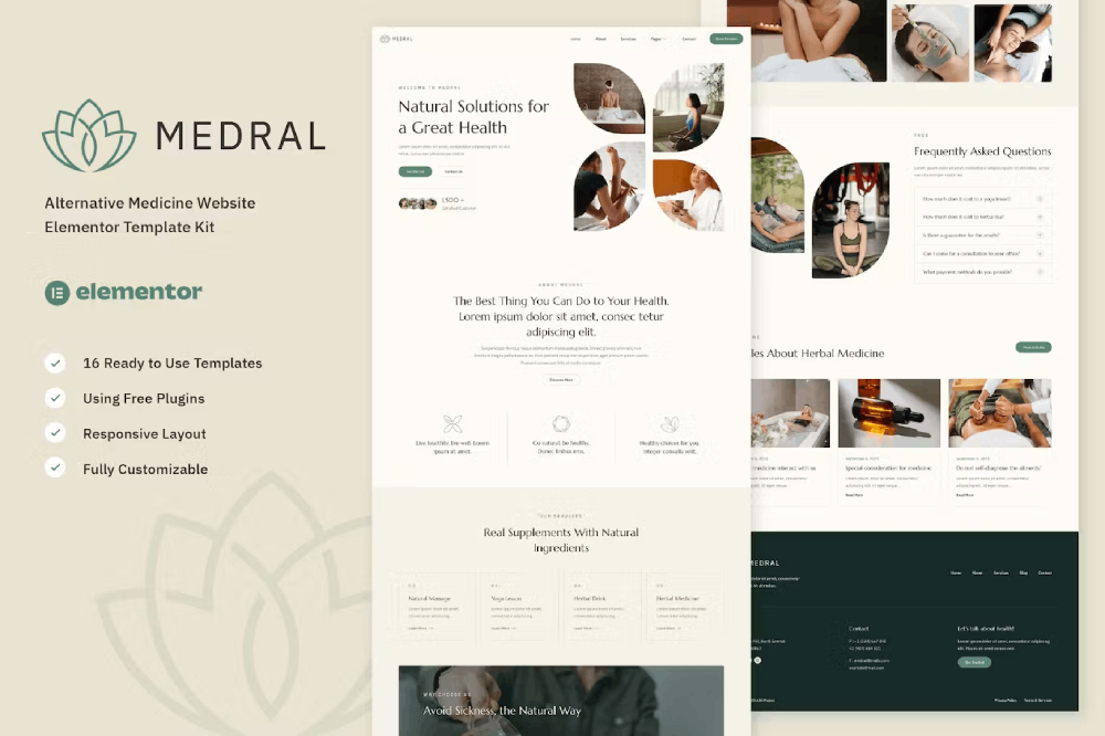 Medral Alternative Medicine Website