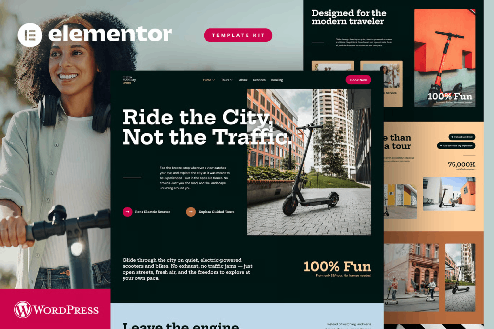 Micromobility Tours Electric Scooter Bike Rental