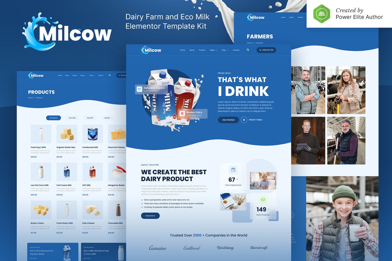 Milcow Dairy Farm Eco Milk