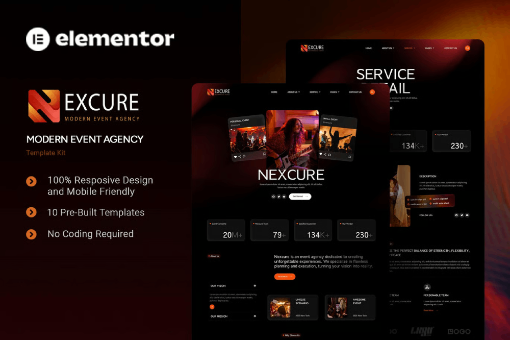 Nexcure Modern Event Agency
