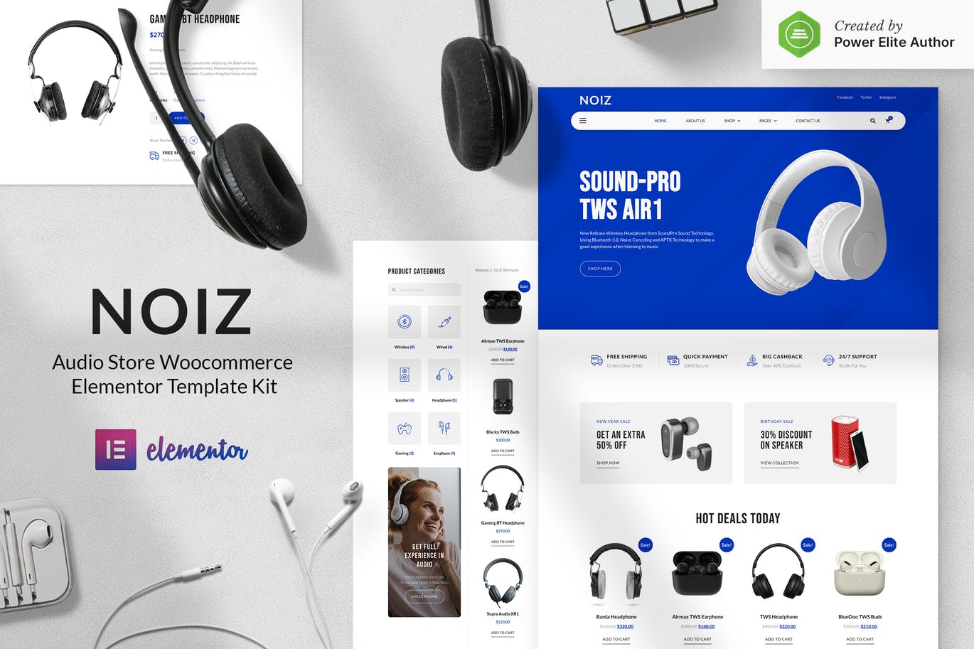 Noiz Audio Store Woocommerce
