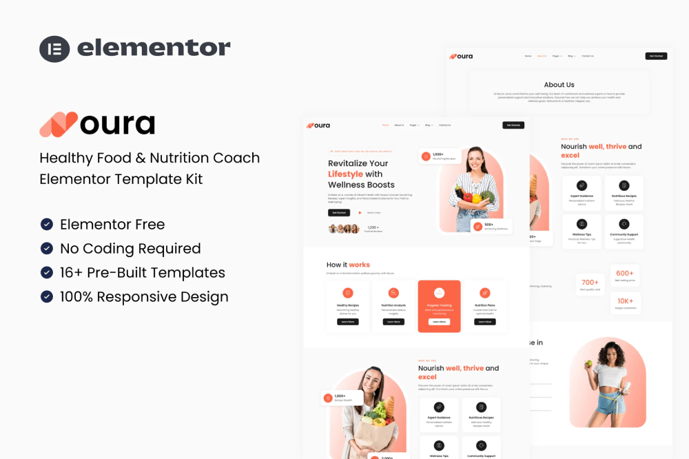 Noura Healthy Food Nutrition Coach