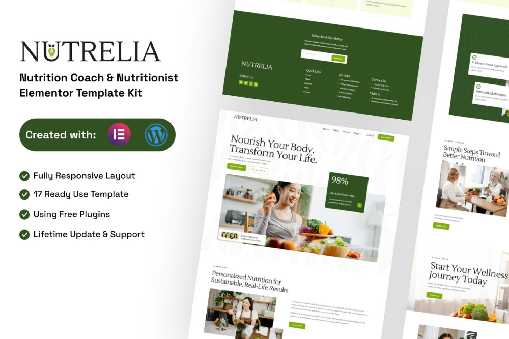Nutrelia Nutrition Coach Nutritionist