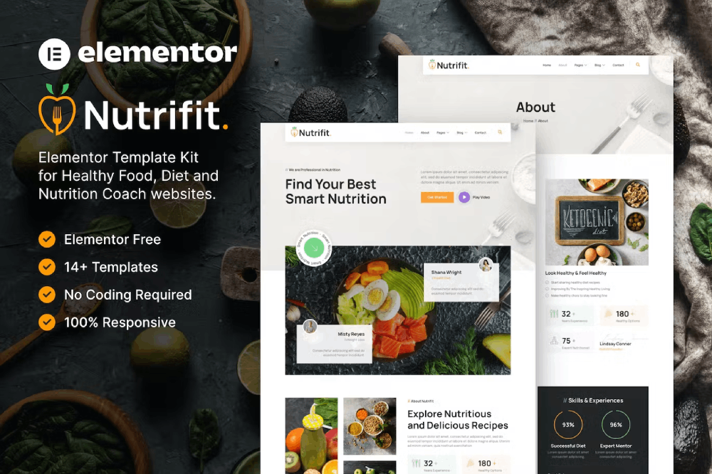 Nutrifit Healthy Food Nutrition Coach