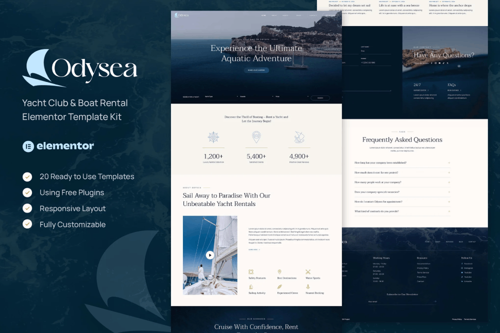 Odysea Yacht Club Boat Rental