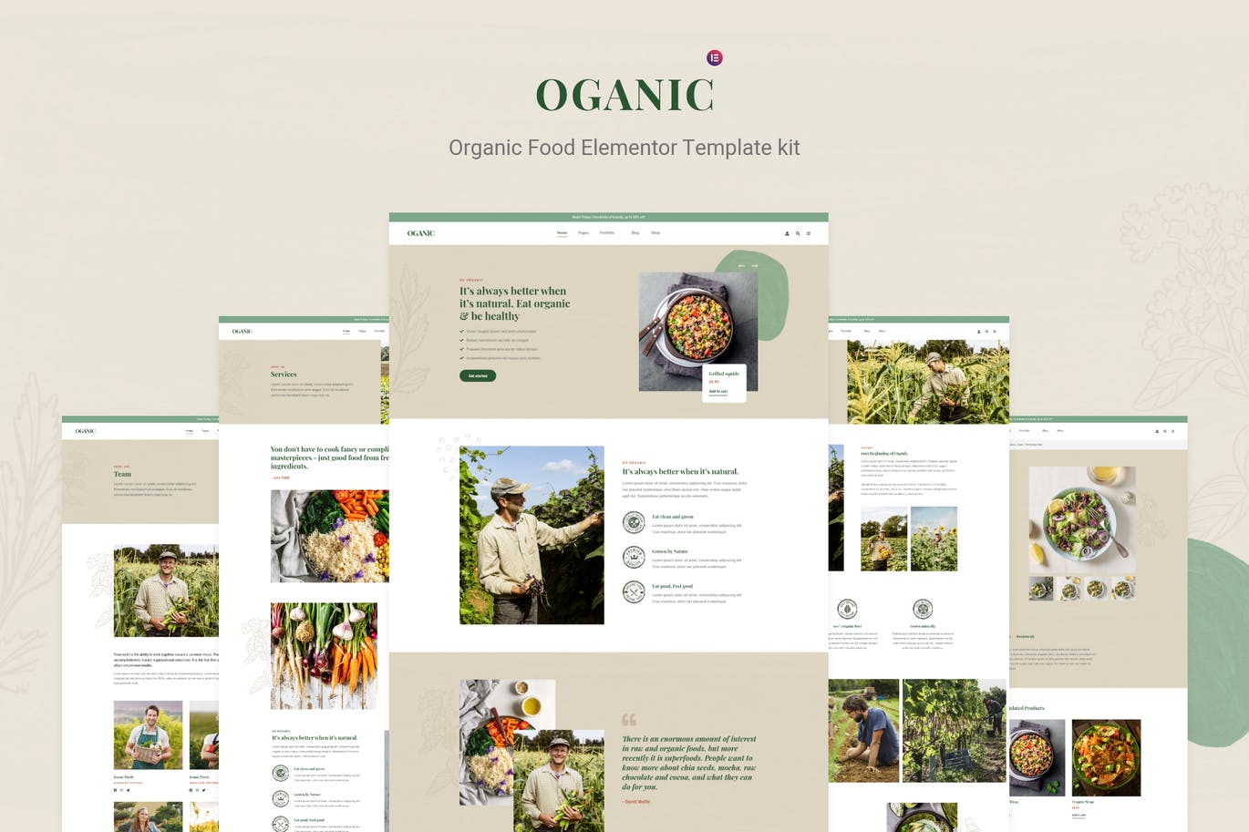 Oganic Organic Food