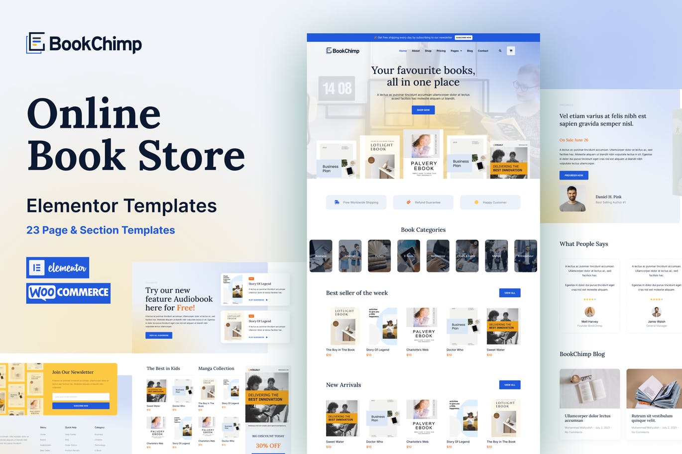 Online Book Store Website
