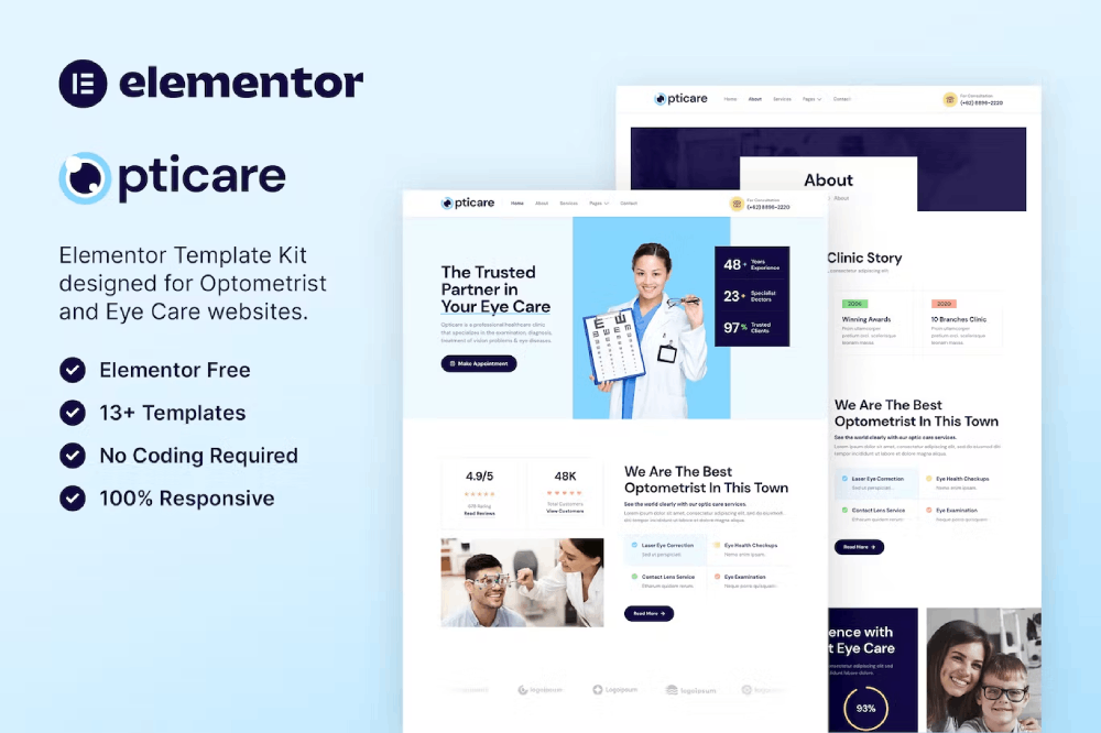 Opticare Optometrist Eye Care