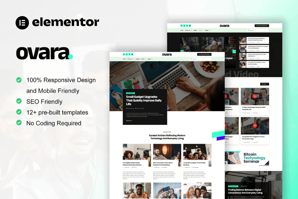 Ovara Modern Blog