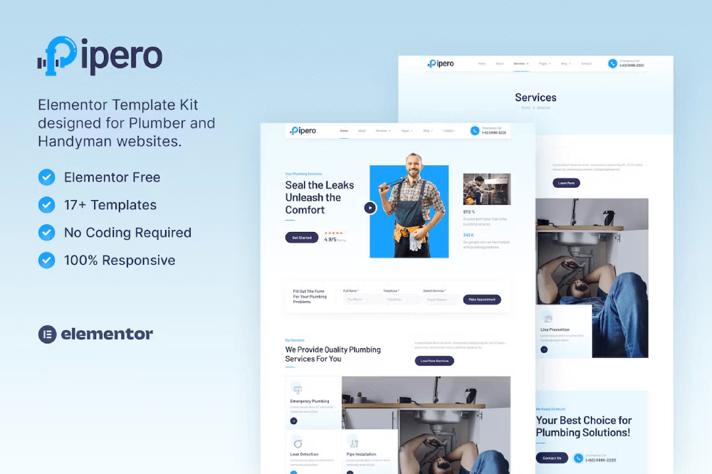 Pipero Plumber Handyman Services