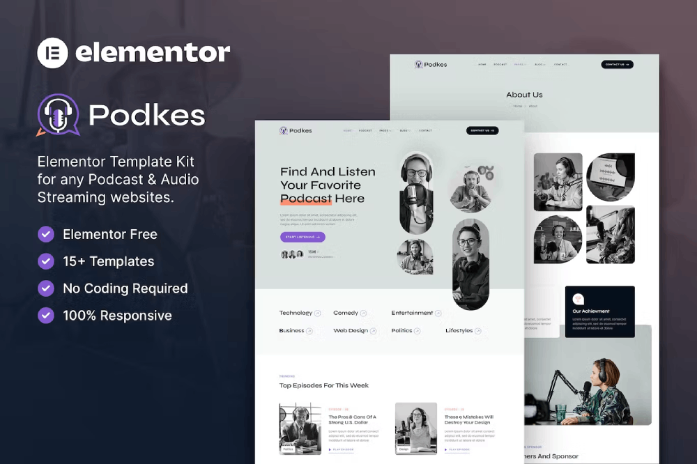 Podkes Podcast Audio Streaming