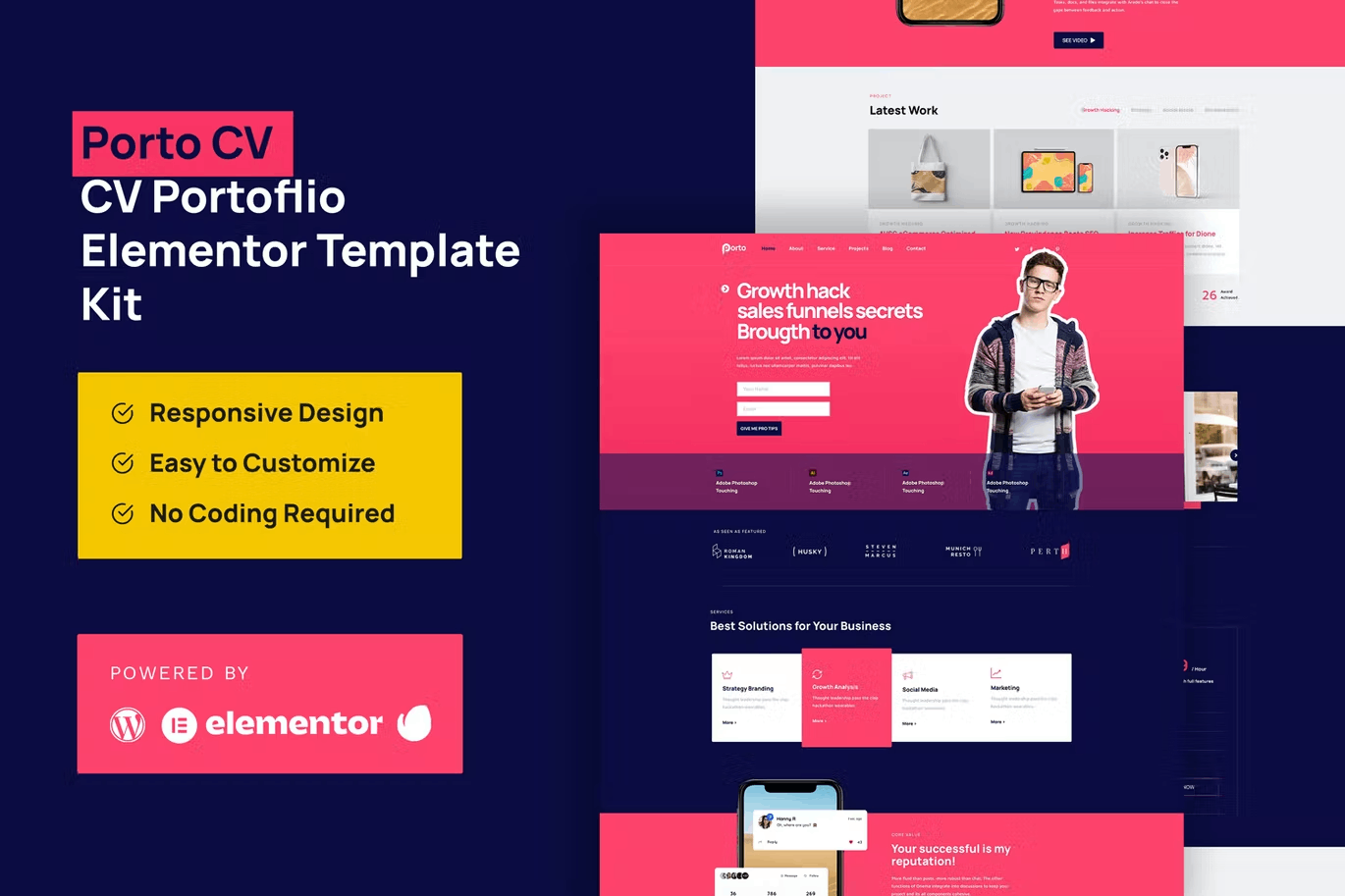 Porto Cv Portfolio Personal