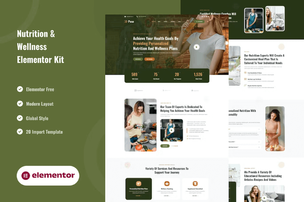 Poso Personalized Nutrition Wellness
