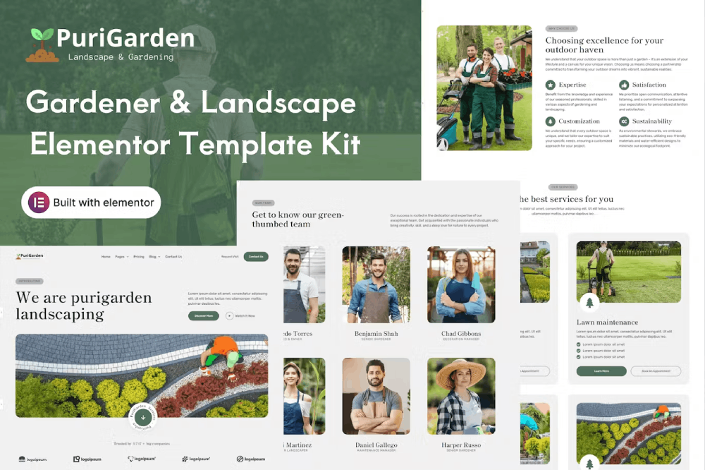 Purigarden Gardener Landscape
