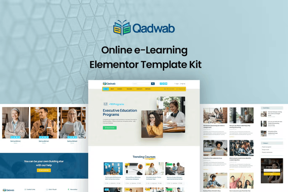Qadwab Online E Learning