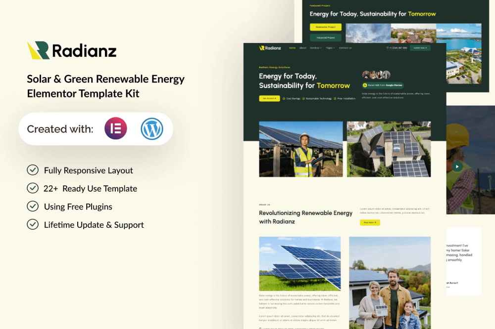 Radianz Solar Green Renewable Energy