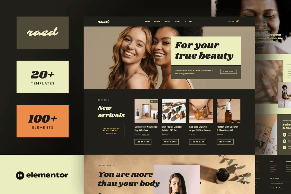 Raed Organic Cosmetics Natural Beauty Shop