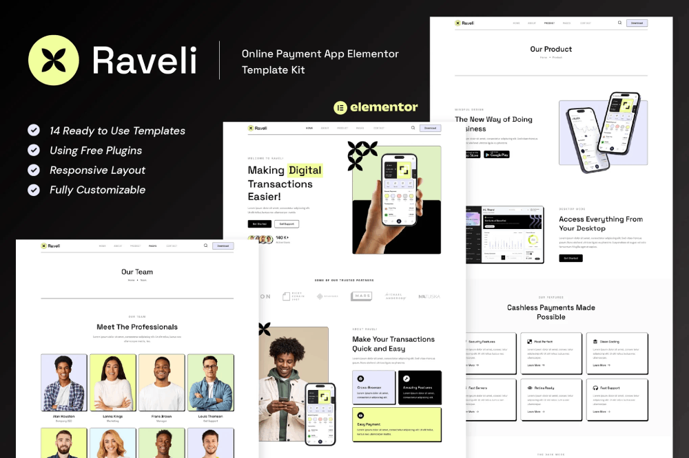 Raveli Online Payment App