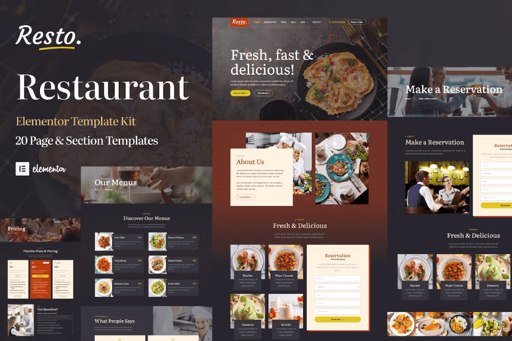 Resto Restaurant Catering Cafe