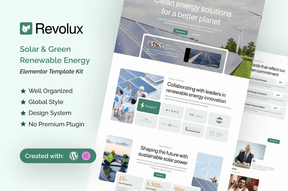 Revolux Solar Green Renewable Energy