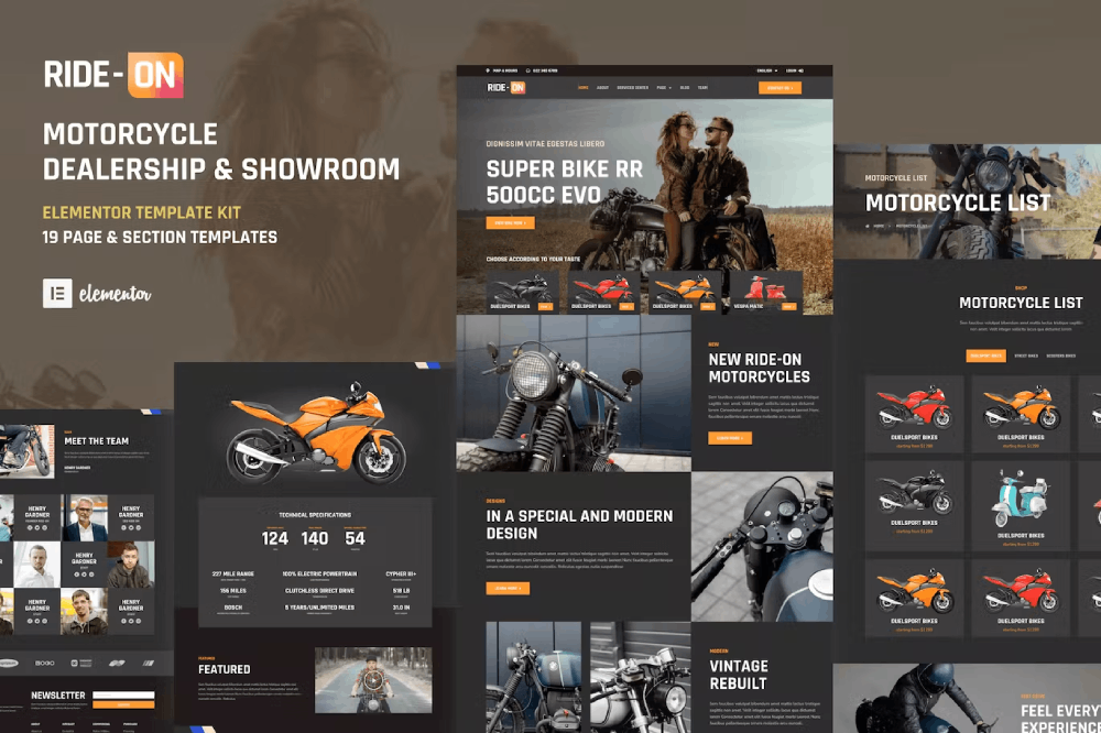 Ride On Motorcycle Dealership