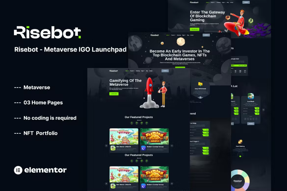 Risebot Metaverse Igo Launchpad