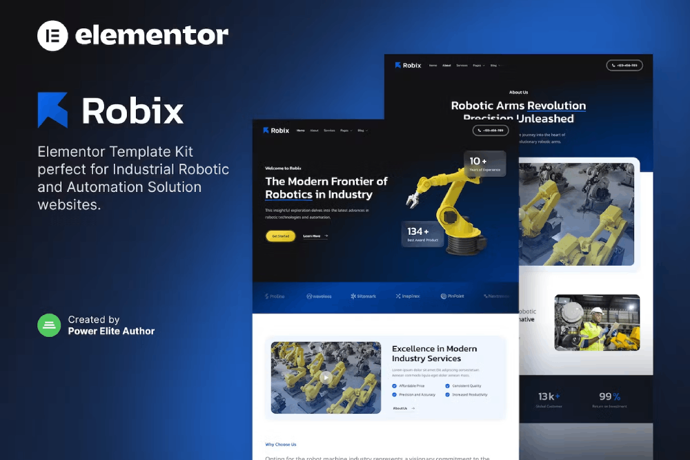 Robix Industrial Robotic Automation Solution