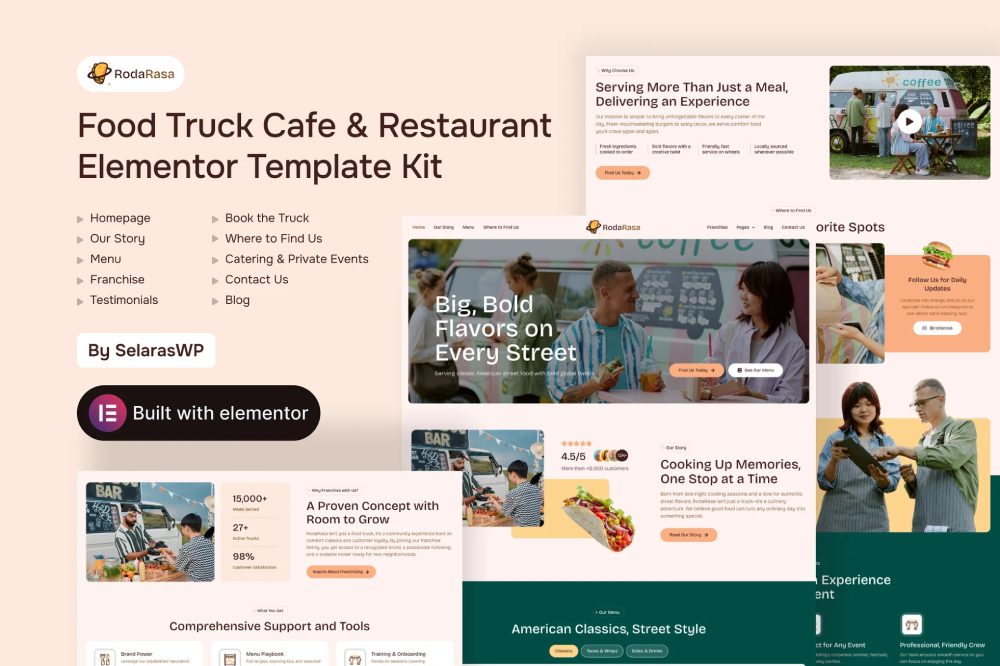 Rodarasa Food Truck Cafe Restaurant