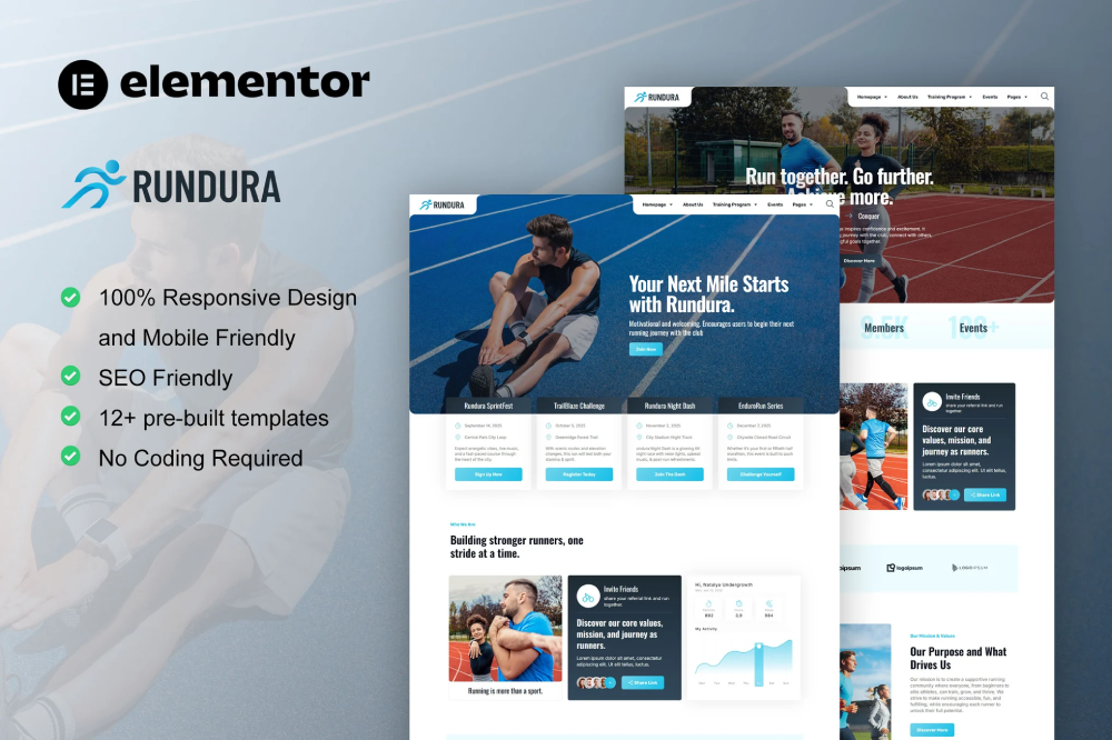 Rundura Running Club Sport Event