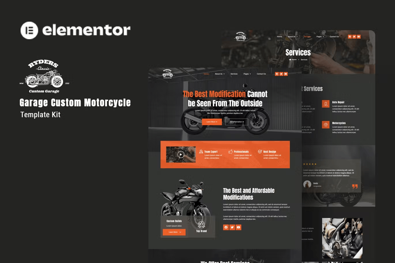 Ryders Garage Custom Motorcycle