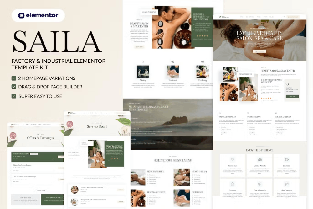 Saila Spa Massage Salon Beauty
