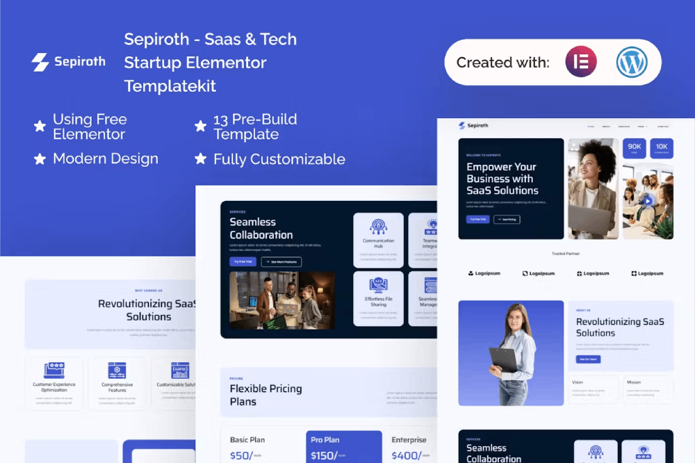 Sepiroth Saas Tech Startup