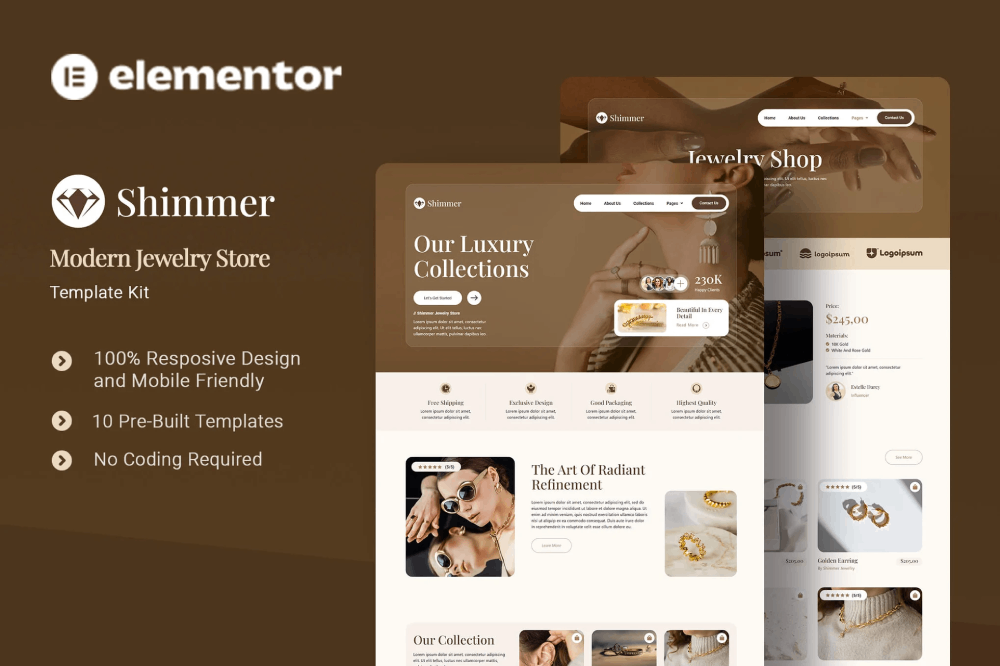 Shimmer Modern Jewelry Store