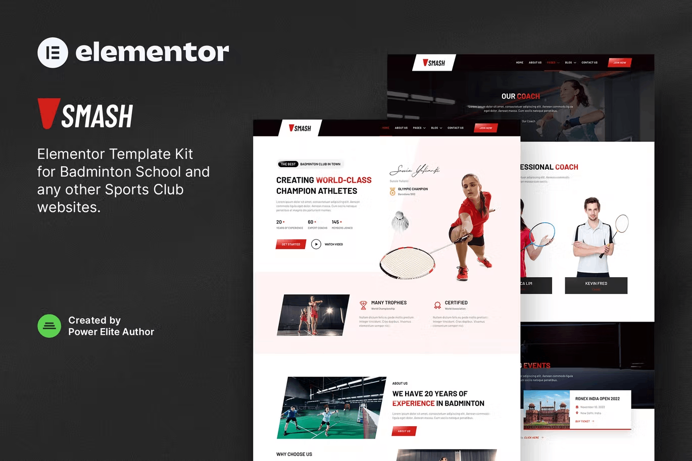 Smash Badminton School Sports Club