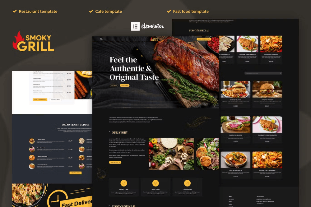 Smoky Grill Restaurant Cafe