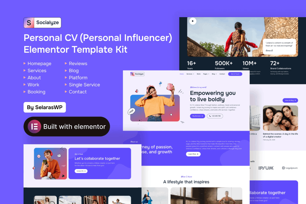 Socialyze Personal Cv